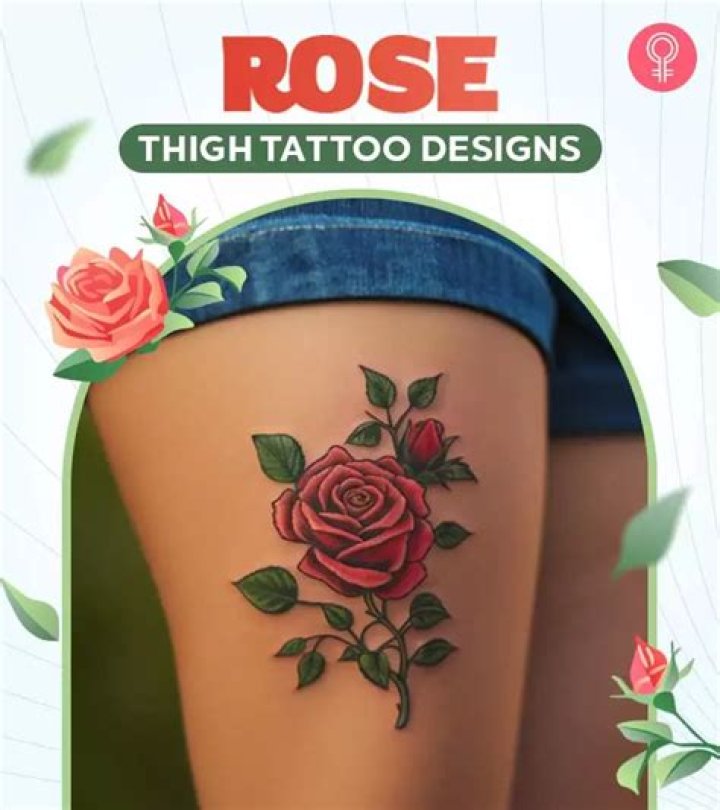 Discover Enchanting Around Thigh Tattoo Designs